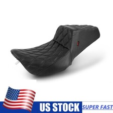 1-Piece Seat Full Black Stitch For Harley Electra Road Glide FLTR / FLHT 1997-07 picture