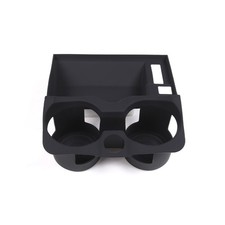 Black Center Cup Holder Insert Frame Mad Cover For BMW x3 ix3 x4 18-23 picture