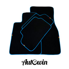 AutoWin Brand Black Floor Mats for BMW i3 Series I01 (2014-2022) picture