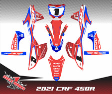 CRF 450R 21-23 CRF 250R 22-23 SEMI CUSTOM GRAPHICS KIT Imperial picture