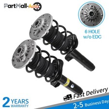 Fit 2012-18 BMW 320i XDrive F30 Pair Front L+R Shock Strut Absorbers Coil Spring picture