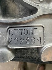 Honda CT70H 222869 K1-K2 71-72 4 Speed Engine Cases , Crank , Hitachi Flywheel picture