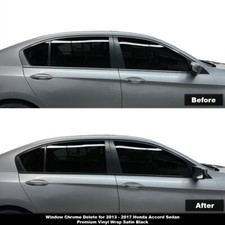Crux Moto Window Chrome Delete for 2013 – 2017 Honda Accord picture