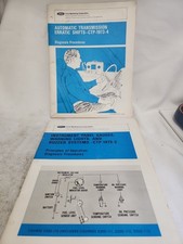 Lot of [2] Vintage 1973 Ford Technician Training Manuals CTP -1973-3, CTP-9173-4 picture
