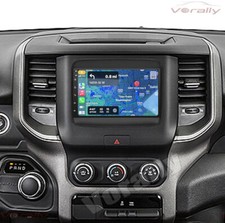 For Ram 1500 2500 3500  Radio Upgrade 2019-2023 Carplay er Android Ready +Camera picture