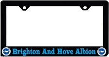 License Plate Frame Stainless Steel Vinyl Lettering FOR Brighton And Hove Albion picture