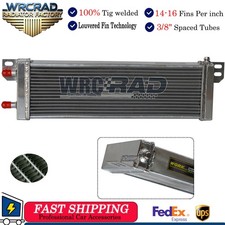 2-Rows Universal Aluminum Radiator Liquid Heat Exchanger Air Water Intercooler picture