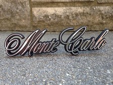 New 1981-1986 Chevy Monte Carlo Grille Emblem with Fasteners picture
