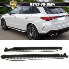 Fits 23-26 Benz X254 GLC-Class Running Boards OE Style Side Step Bars Aluminum picture