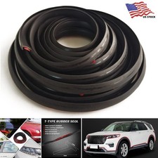 16.5Ft Car Door Seal Strip Moulding Trim Soundproof Hood Trunk Edge Weatherstrip picture