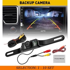 1-10x Car Rear View Reverse Camera 7LED Parking Back Up Night Vision Waterproof picture