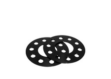 2PC 5X130 71.5MM CENTER BORE 5MM BLACK WHEEL SPACER FIT PORSCHE  picture