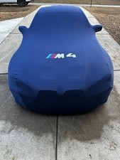 Premium Tailored Fit Stretch Car Cover Indoor BMW M3 G80 M4 G82 Custom Fit  Logo picture