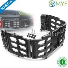Black Stowable Bed Extender Kit For 17-22 Ford F-250 F-350 F-450 F550 Super Duty picture