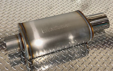 Magnaflow 14834 Mirror Finish Stainless Steel Universal Muffler w/ Tip (NEW) picture
