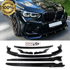 For BMW F95 X5M M Sport 2019-2022 Glossy Black M Performance AERO Body Kits Set picture