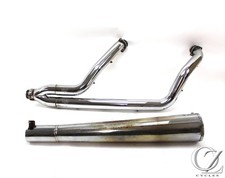 2005 05 Harley Road Glide FLTRI Vance & Hines Pro Pipe 2 into 1 Chrome Exhaust picture