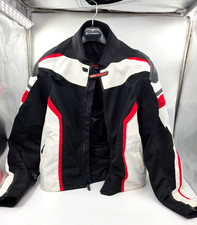 SEDICI Motorcycle Jacket Men's XL White, Black & Red Riding Jacket  - No Armor picture