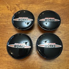 4X 54MM Wheel Center Cap for MINI JOHN COOPER WORKS JCW R55 R56 R60 R61 F55 F60A picture