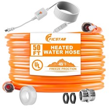 50FT Heated RV Water Hose, Self-Regulating Antifreeze Hose Drinking Water Hose w picture