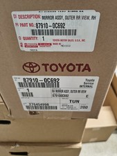 87910-0C692 OEM *BRAND NEW* 22-26 Tundra/23-25 Sequoia (RIGHT) PASSENGER Mirror picture