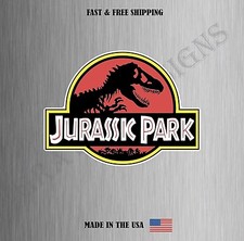 Jurassic Park Logo Vinyl Sticker Decal Window Car Bumper Wall Water Resistant picture