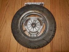 1985 Honda Elite 150 CH150 Deluxe Rear Back Tire Wheel Rim (3.50-10) picture
