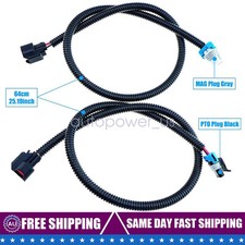 1204318 2x Fuel Injector Plug Harness Wiring Fits Polaris Ranger Crew RZR XP 800 picture