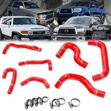 HPS Red Ancillary+Oil Cooler Hose Kit For 4Runner FJ Cruiser Tacoma Tundra 4.0L picture