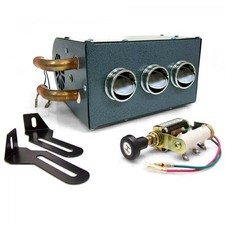 Gobi Compact Heater Deluxe Under Dash Kit 12V truck Muscle Car Fits Ford Hot Rod picture