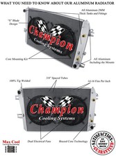 ER 3 Row CR Series Radiator,16