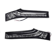 For Honda Fit Jazz GK5 2014-20 Smoked Led Rear Pillar Taillight Brake light Trim picture