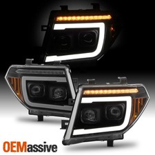 For 05-08 Frontier Pathfinder Halogen Projector Headlights w/ Sequential Signal picture