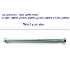Axle Swing Arm Bolt 10mm 12mm 15mm 190mm 200mm 210mm 235mm Pit Dirt Bike Apollo picture