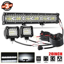 18inch LED Light Bar Spot Flood Combo +4