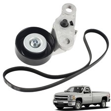A/C Serpentine Belt Tensioner Kit 90K-38159 Cadillac Chevy GMC H2 99-08 picture