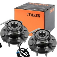 Pair TIMKEN Front Wheel Bearing Hub for Chevy Silverado GMC Sierra 2500 HD 4WD picture