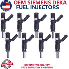 8pcs OEM SIEMENS DEKA FUEL INJECTORS For 2007-2015 Mercedes-Benz 5.5L/4.7L V8 picture