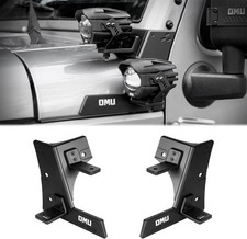 2PCS OMU A-Pillar Light System Mount for 2017-2018 Jeep Wrangler JK Off-Road picture