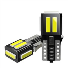 2 Pcs LED T10 Car Trunk Interior Map License Plate Light Bulb Car Reading Lights picture