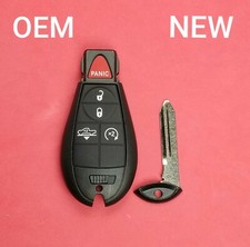 GQ4-53T New OEM 2015 - 2018 Ram 1500 Fobik Key 5B Air Suspension / Remote Start picture