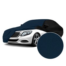 For Eagle Vision 93-97 Car Cover Satin Stretch Indoor Navy Blue Custom Car Cover picture