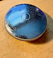 VINTAGE CHROME RADIATOR GRILLE GAS CAP CIRCA 20S 30S FORD CHEVY GM ANTIQUE AUTO picture
