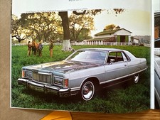 1978 Mercury Marquis Dealer Sales Brochure Catalog Original Vintage picture