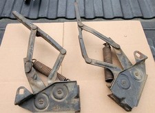 1964-1965-1966-1967 PONTIAC GM HOOD HINGES Pair OEM  picture