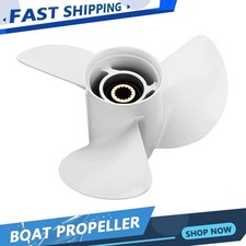 Boat Propeller 13 1/2 x 14 K For Yamaha MotorOutboard 50-130HP 15 Spline,RH picture