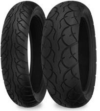 Shinko 110/90-13 & 130/70-13 SR567/SR568 Tire Set For 03-06 Suzuki Burgman 400 picture