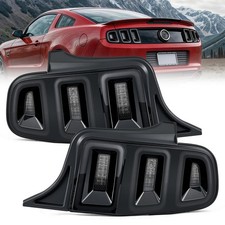 For 2010-2014 Ford Mustang Full LED w/ Sequential Tail Lights Smoke Brake Lamps picture
