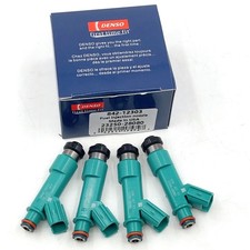 4X Genuine DENSO OEM Fuel Injector 23250-28080 For 04-07 Toyota Rav4 2.4l 2AZ-FE picture