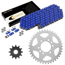 Blue O-Ring Drive Chain & Sprockets Kit for Suzuki LT250S Quadsport 250 1989 90 picture